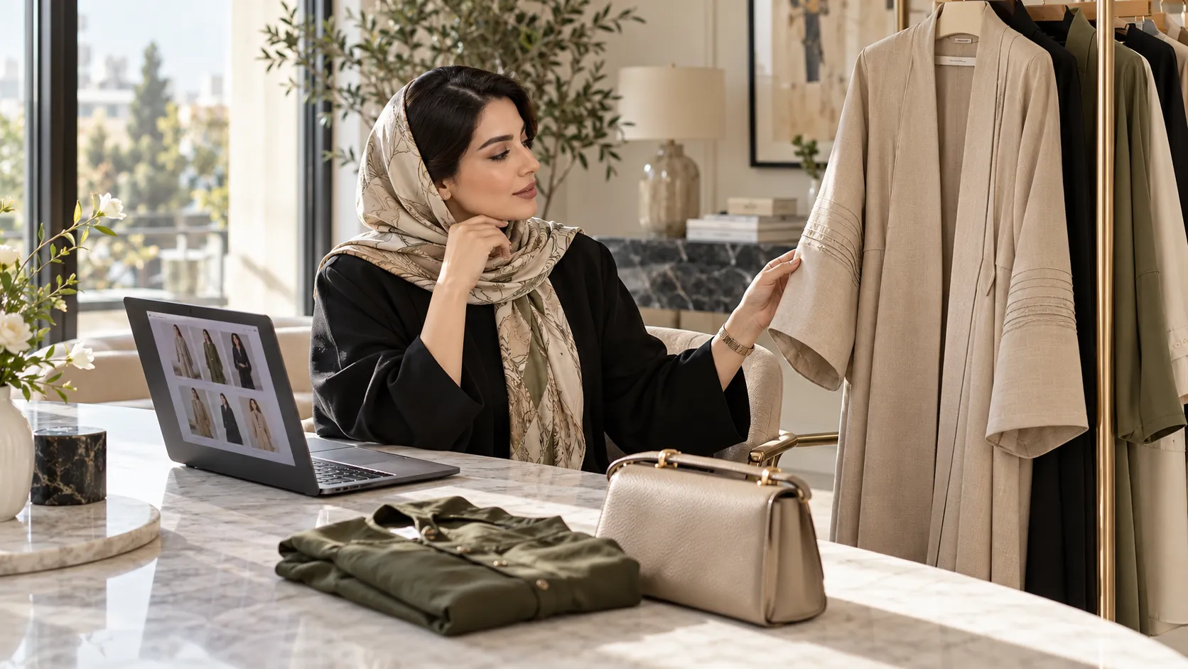 خرید اینترنتی لباس زنانه با بررسی عکس محصول و انتخاب مطمئن مانتو